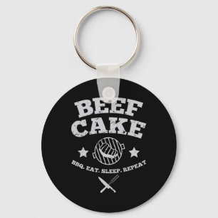 Porte-clés Bbq de gâteau de boeuf