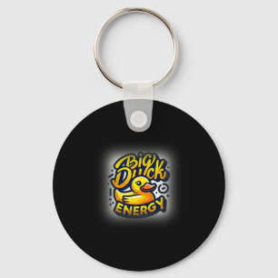 Porte-clés Bde Fun Canard Energie Drôle Vintage Caoutchouc No