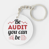 Porte-clés Be Audit You Can Be Funny Auditing Staff (Dos)