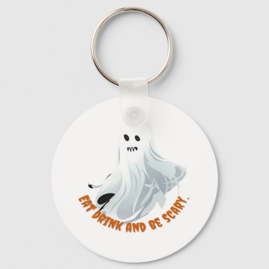 Porte-clés Be Boos Eat Drink And Be Scary Classic (Recto)