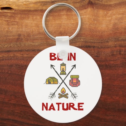 Porte-clés Be In Nature (Recto)