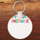 Porte-clés be kind avocate includ (Recto)