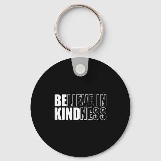 Porte-clés Be Kind Insrational Kindness Motivational Quote Si (Recto)
