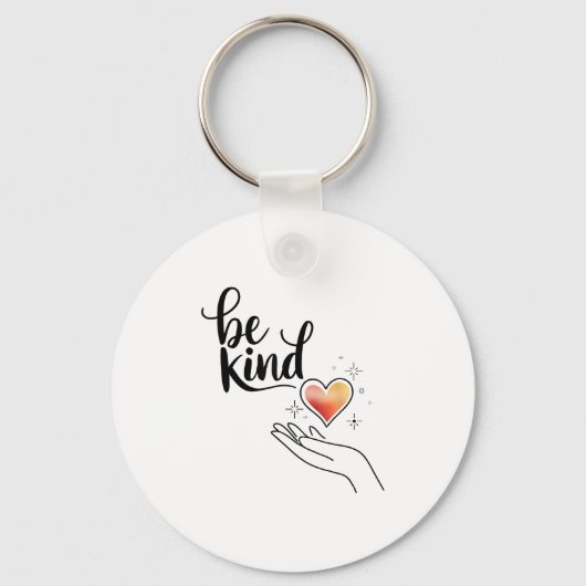 Porte-clés Be Kind Insrational Quote Sitive Motivational (Recto)