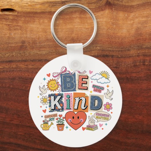 Porte-clés Be Kind - Kindness Matters (Verso)