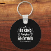 Porte-clés Be Kind To One Another Ephesians 4_32 Premium Tri- (Recto)