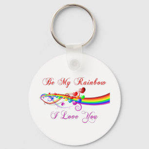 Porte-clés Be My Rainbow Gay Valentine