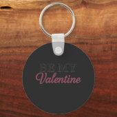 PORTE-CLÉS BE MY VALENTINE (Recto)