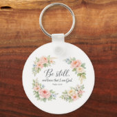 Porte-clés Be still (Recto)