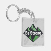 Porte-clés Be Strong Geometric (Devant gauche)