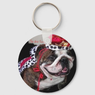 Porte-clés Be the King - English bulldog Porte - clé