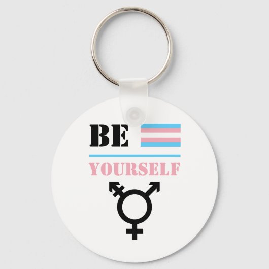 Porte-clés Be yourself | Pride (Recto)