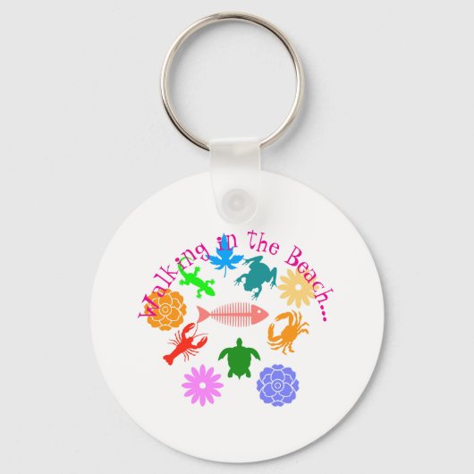 Porte-clés Beach Creatures (Verso)