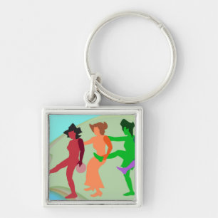 Porte-clés Beach Dance