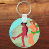 Porte-clés Beach Dance (Recto)