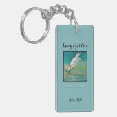 Porte-clés Beach House Location de vacances Snowy Egret (Devant gauche)