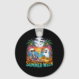 Porte-clés Beach Party Halloween Vibes Summerween Skeleton Gh
