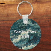 Porte-clés Beach Whitecaps Votre aventure commence (Verso)