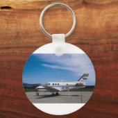 Porte-clés Beachcraft King Air C 90 (Recto)