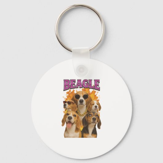 Porte-clés Beagle (Recto)