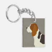Porte-clés Beagle (Devant gauche)