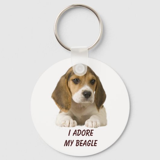 Porte-clés Beagle Adore Keychain (Recto)