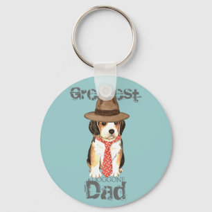 Porte-clés Beagle Dad