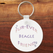 Porte-clés Beagle Furever (Verso)