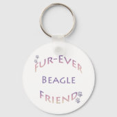 Porte-clés Beagle Furever (Verso)