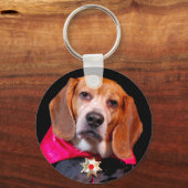 Porte-clés Beagle gothique Dogula porte - clé (Recto)