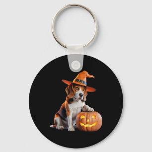 Porte-clés Beagle Halloween Pour Amoureux de les chiens Costu