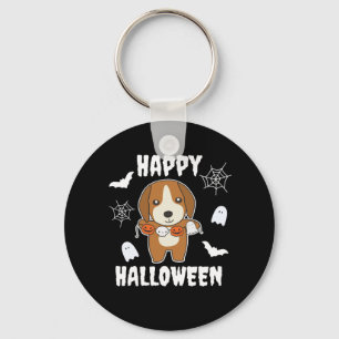 Porte-clés Beagle Happy Halloween Costume de chien