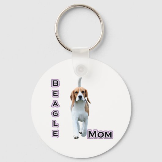Porte-clés Beagle Maman 4 - Porte - clé (Recto)