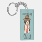 Porte-clés Beagle papa (Devant gauche)