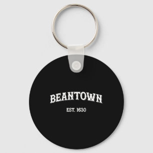 Porte-clés Beantown Boston Massachusetts Haricots cuits au fo