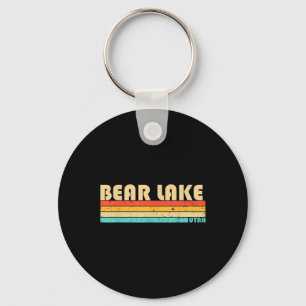 Porte-clés Bear Lake Utah Drôle de pêche Camping Été