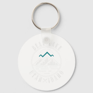 Porte-clés Bear Lake Utah Idaho Camping Bateau