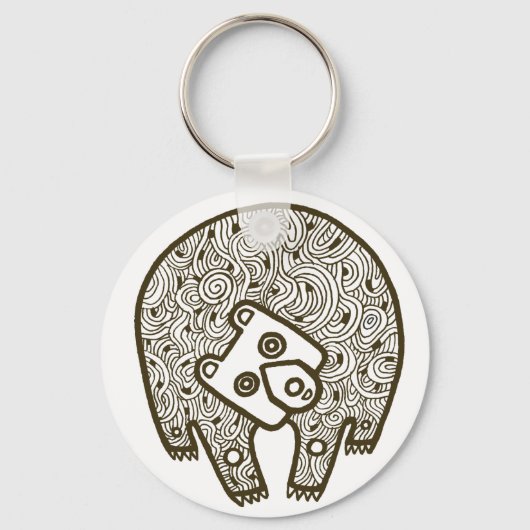 Porte-clés Bear Totem Keychain (Recto)