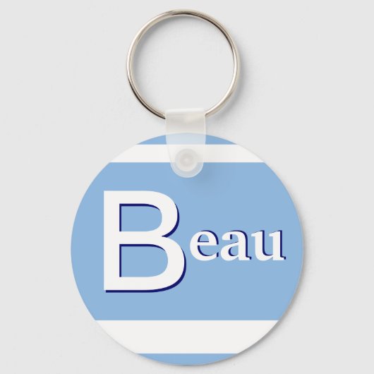 Porte-clés Beau (Recto)