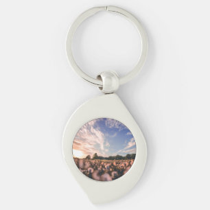 Porte-clés beau ciel sur la plaine