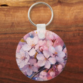 Porte-clés Beau Clavier Fleur (Verso)