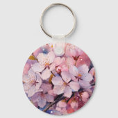 Porte-clés Beau Clavier Fleur (Verso)