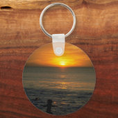 Porte-clés Beau coucher de soleil : Perth, Australie (Recto)