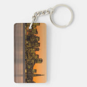 Porte-clés Beau coucher du soleil à San Francisco (Dos)