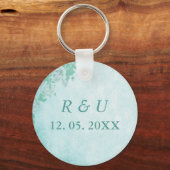 Porte-clés Beau couple bleu (Recto)