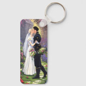 Porte-clés Beau Couple dans le Parc (Verso)