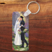 Porte-clés Beau Couple dans le Parc (Verso)