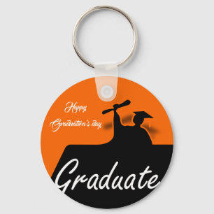 Porte-clés Beau Joyeux Joyeux jour de Graduations
