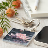 Porte-clés Beau lac Lotus (Devant Droit)