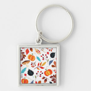 Porte-clés Beau Motif d'automne -